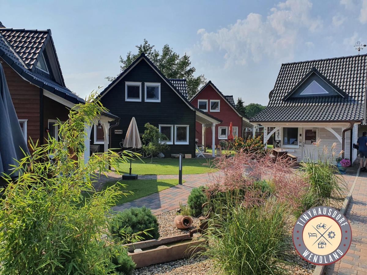Villa Tiny Haus Dorf Wendland Gartow Exterior foto