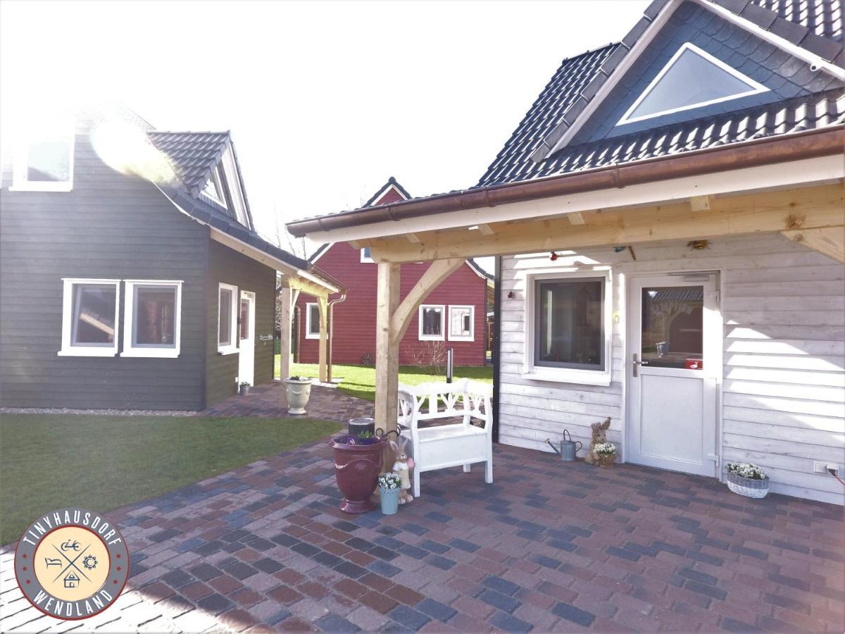 Villa Tiny Haus Dorf Wendland Gartow Exterior foto
